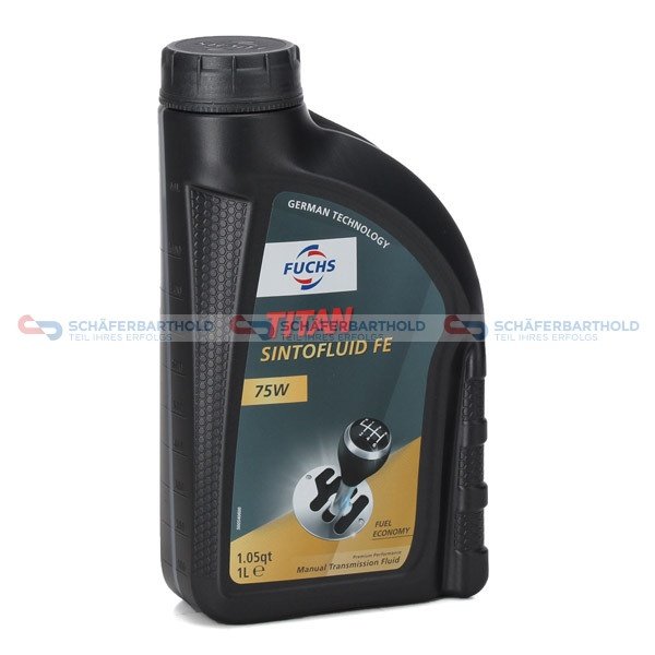 Fuchs Titan Sintofluid FE Gearolie 75W GL4 1 L Fuchs Gearolie