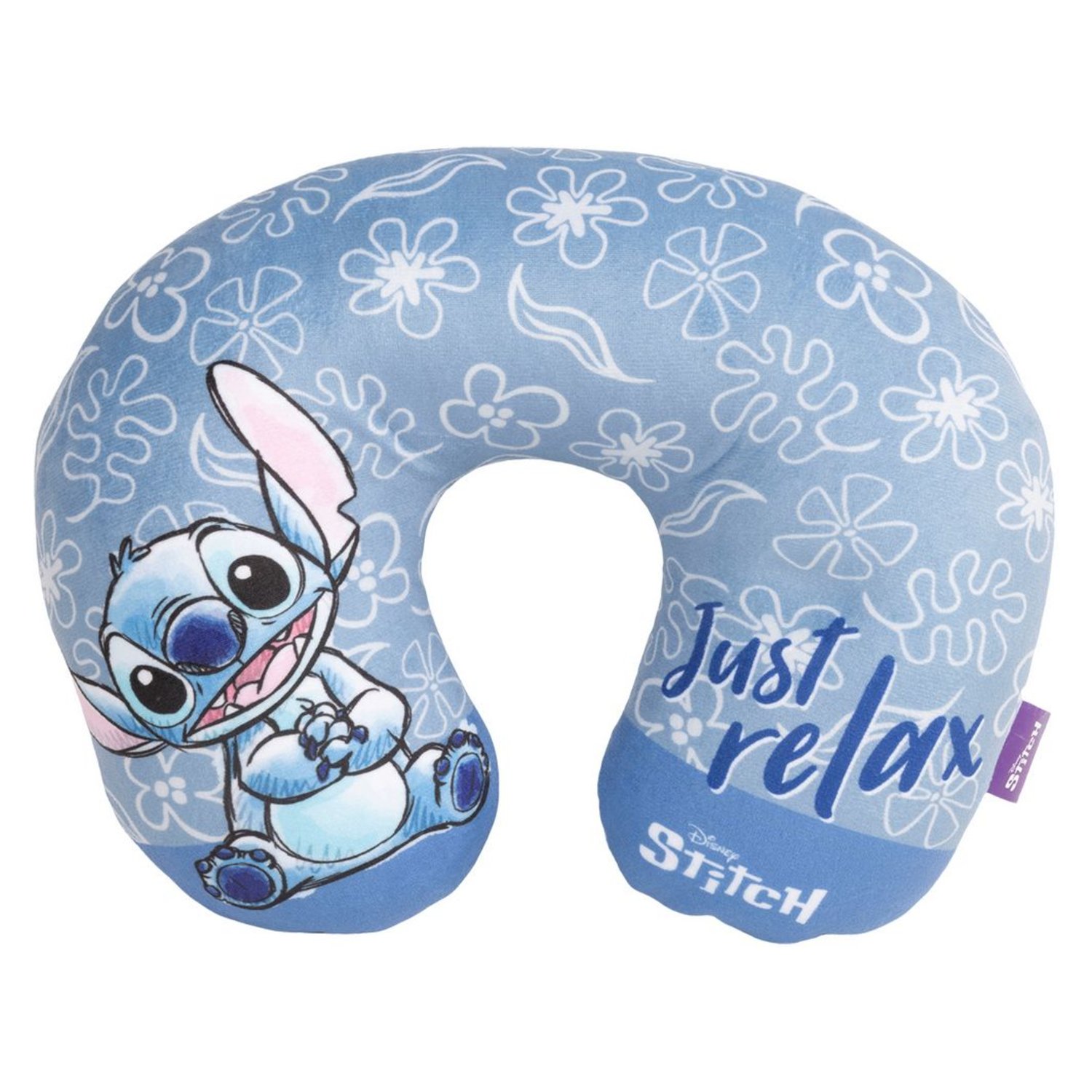Disney - Nakkepude børn Stitch rejsepude