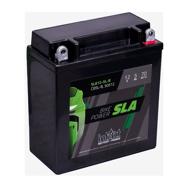 Intact 12V 5Ah 70A AGM-batteri - CB5L-B