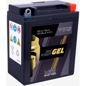 Intact  12V 12Ah 210A gelbatteri  IG 12N12A-4A-1