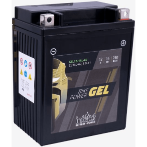 Intact 12V 14Ah 250A gelbatteri IG CB14L-A2