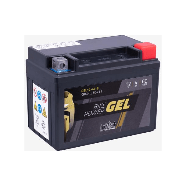 Intact 12 V 4 Ah 60 A GEL-batteri IG CB4L-B