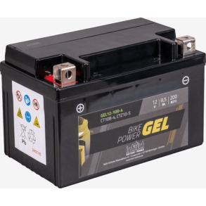 Intact 12 V 8,5 Ah 200 A GEL-batteri IG CT10B-4