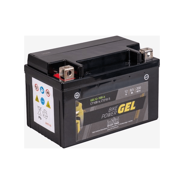 Intact 12 V 8,5 Ah 200 A GEL-batteri IG CT10B-4