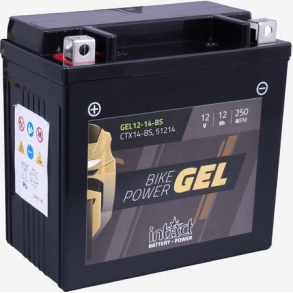 Intact  12 V 12 Ah 250 A gelbatteri  IG CT14B-4
