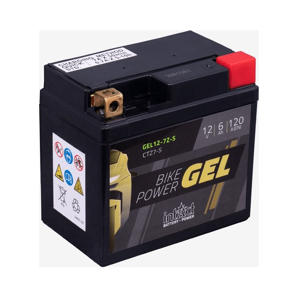 Intact  12 V 6 Ah 120 A gelbatteri  IG CT7B-4
