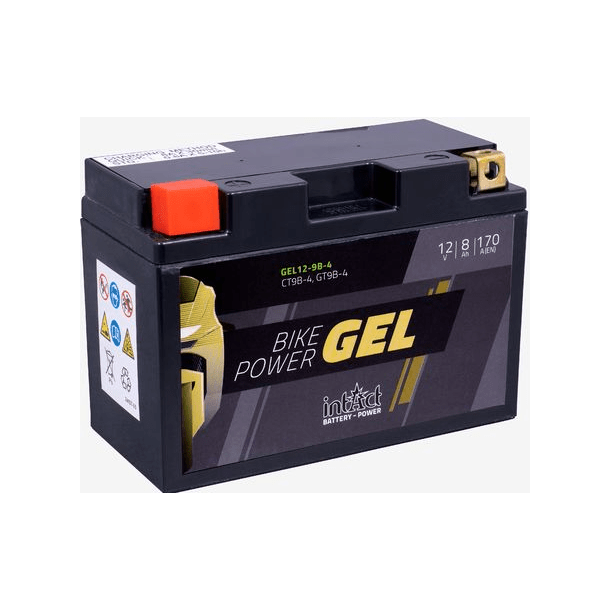 Intact 12 V 8 Ah 170 A gelbatteri IG CT9B-4