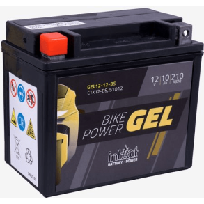 Intact 12 V 10 Ah 210 A gelbatteri IG CTX12-BS