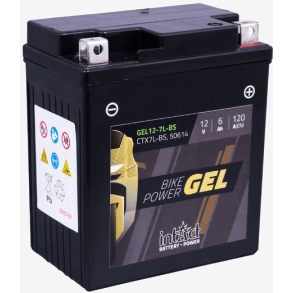 Intact 12V 6Ah 120A gelbatteri IG CTX7L-BS