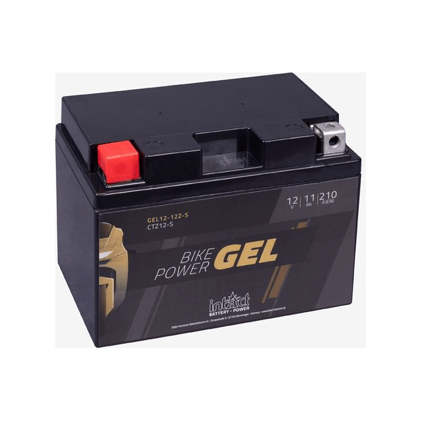Intact 12V 11Ah 210A gelbatteri IG CTZ12-S