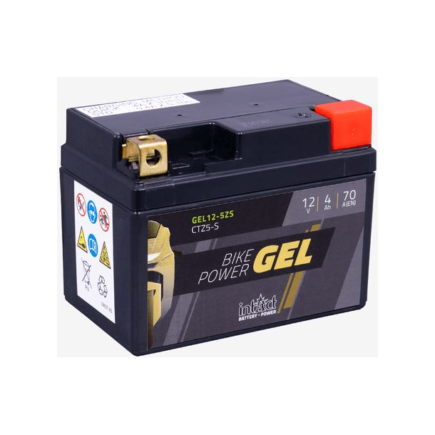 Intact 12V 4Ah 70A gelbatteri IG CTZ5-S