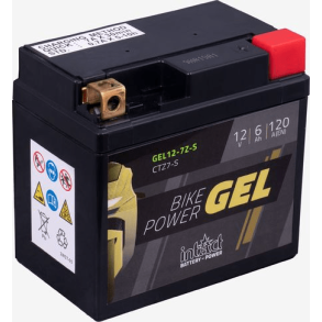Intact 12V 6Ah 120A gelbatteri IG CTZ7-S