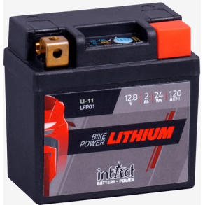 Intact 12,8V 2Ah 24Wh litiumjonbatteri IL LFP01