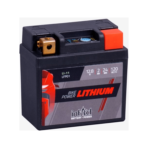 Intact 12,8V 2Ah 24Wh litiumjonbatteri IL LFP01