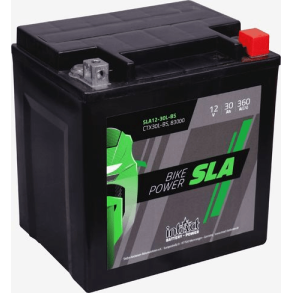 Intact 12V 30Ah 360A AGM-batteri IS CTX30L-BS