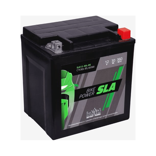 Intact 12V 30Ah 360A AGM-batteri IS CTX30L-BS