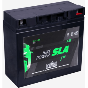 Intact 12V 22Ah 230A AGM-batteri IS SLA 12-22