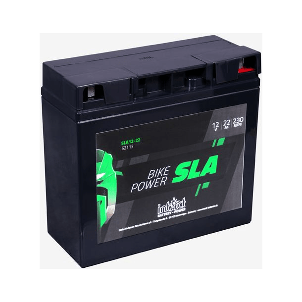 Intact 12V 22Ah 230A AGM-batteri IS SLA 12-22