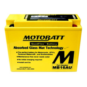 Motobatt 12V 20,5Ah 230A batteri MB16AU