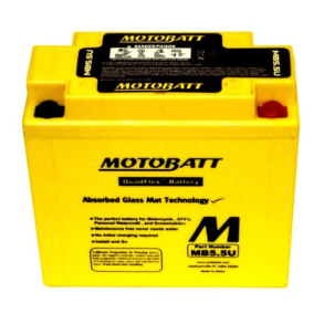 Motobatt 12V 7Ah 90A batteri MB5.5U