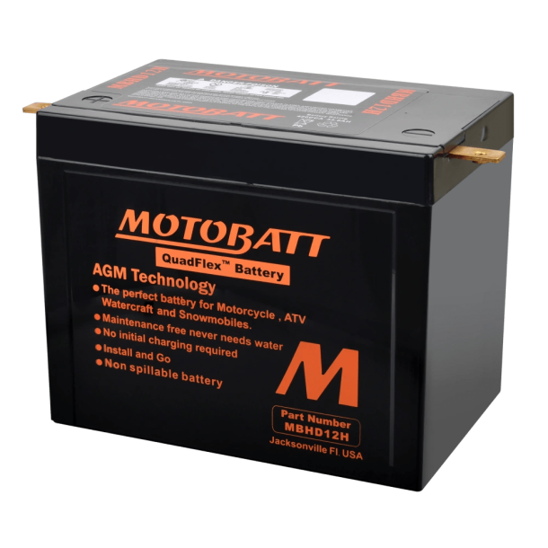 Motobatt 12V 33Ah 390A batteri MBHD12H