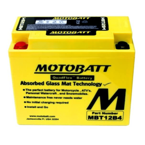 Motobatt  12 V 11 Ah 150 A AGM-batteri  MBT12B4