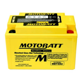 Motobatt 12V 10,5 Ah 160 A batteri MBTX9U