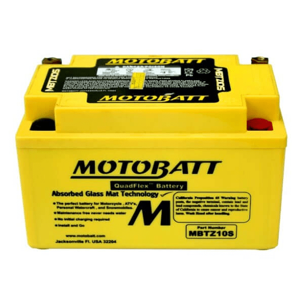 Motobatt 12V 8,6Ah 190A batteri MBTZ10S