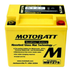 Motobatt 12 V 6,5 Ah 100 A batteri MBTZ7S