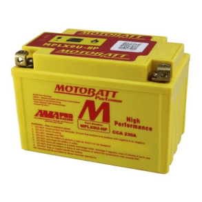 Motobatt 12 V 3 Ah 230 A LiFePO4-batteri - MPLX9U-HP