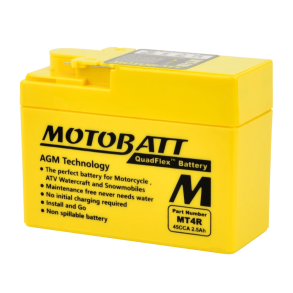 Motobatt 12V 2,5Ah 45A batteri MT4R