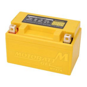 Motobatt 12V 7Ah 110A gelbatteri MTX7A