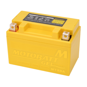 Motobatt 12V 9Ah 140A gelbatteri MTX9A