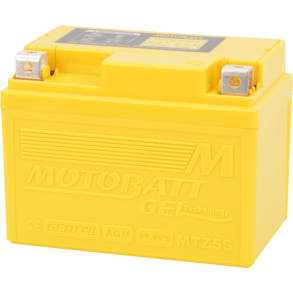 Motobatt 12V 4Ah 70A gelbatteri - MTZ5S