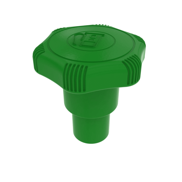 John Deere AL239038 tanklock f&ouml;r br&auml;nslep�fyllning, gr&ouml;nt