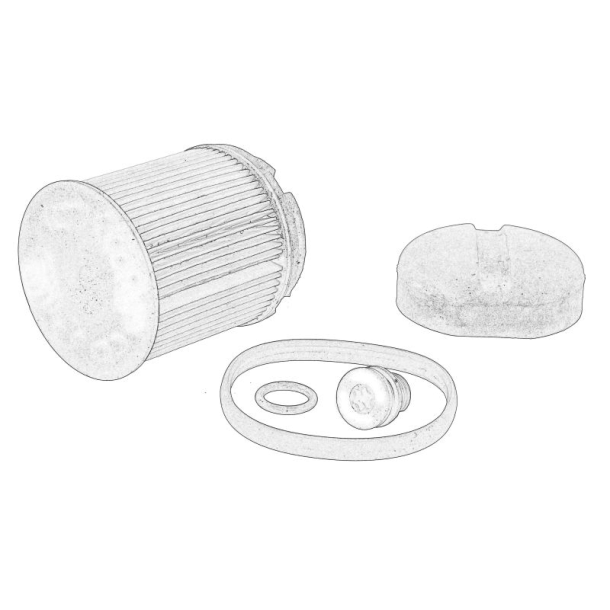 John Deere DZ124403 DEF-inlinefilterkit