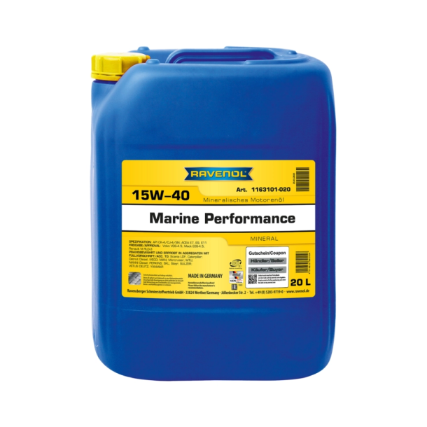 RAVENOL MARINE Performance SAE 15W-40 20L