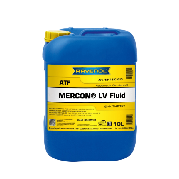 RAVENOL rav atf mercon lv 10L