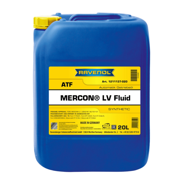 RAVENOL rav atf mercon lv 20L