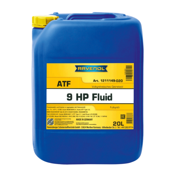 RAVENOL rav atf 9hp v�ske 20L