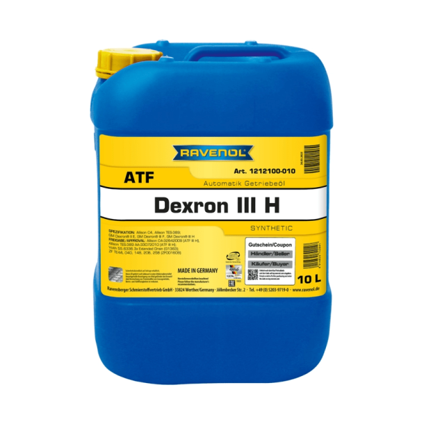 RAVENOL rav atf dexron iii h 10L