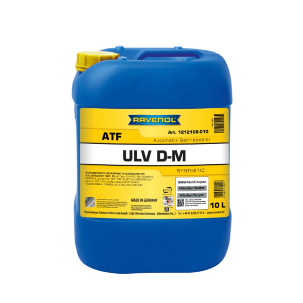 RAVENOL rav atf ulv d-m 10L