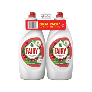 Fairy Pomegranate Opvaskemiddel - 2 x 900 ml DUO Pack