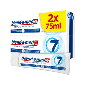 Blend-a-med Complete Protect 7 Extra Fresh Tandpasta - 2 x 75 ml