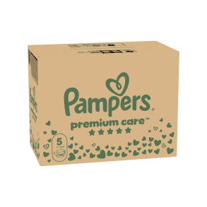 Pampers Premium Care Bleer - Monthly Box, Str. 5, 148 stk.