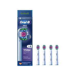 Oral-B 3D White Pro B�rstehoveder - 4 stk.