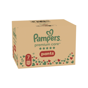 Pampers Premium Care Pants Buksebleer - Monthly Saving Box, Str. 7, 80 stk.