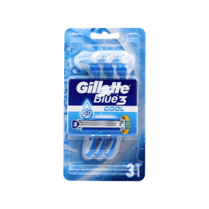 Gillette BLUE3 Cool Engangsskrabere - 3 stk.