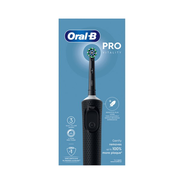 Oral-B Vitality Pro Black Elektrisk tandb&oslash;rste - 1 stk.