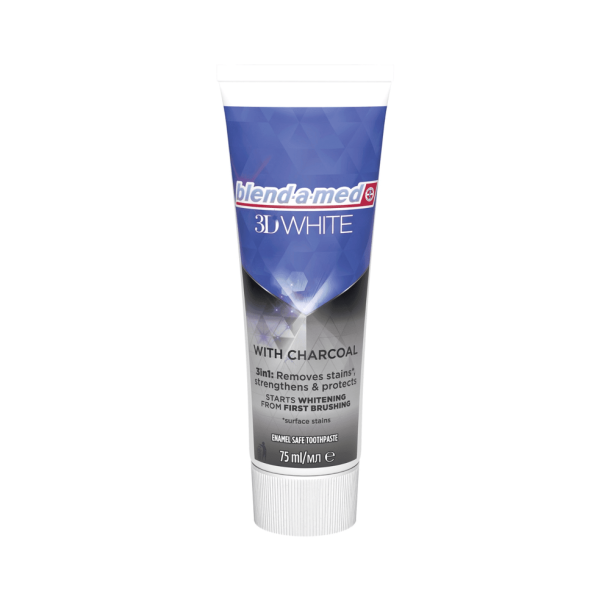 Blend-a-med 3D White Charcoal Tandpasta - 75 ml